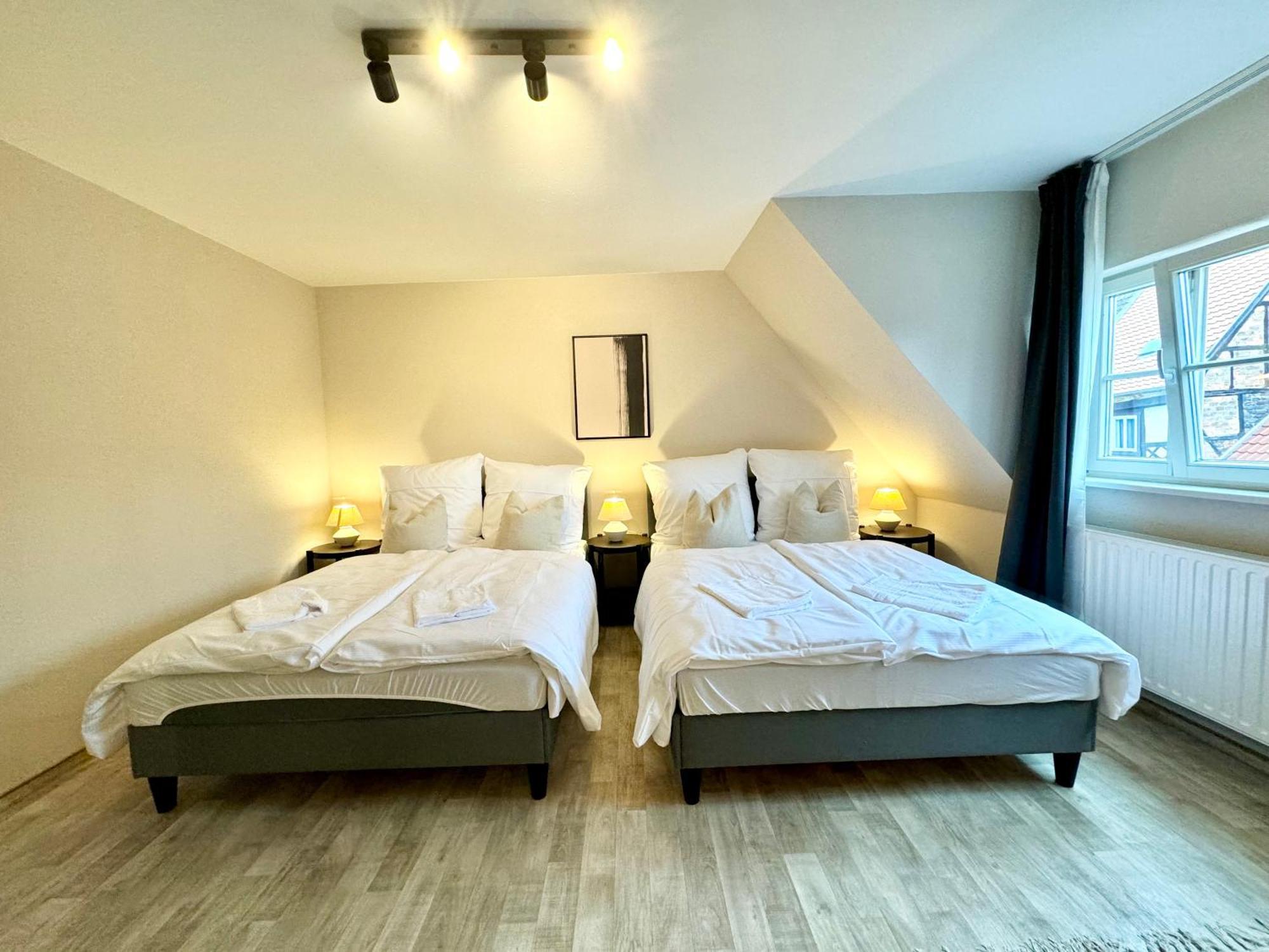 Gina Stay - Apartmenthaus Im Zentrum Von Quedlinburg Buitenkant foto