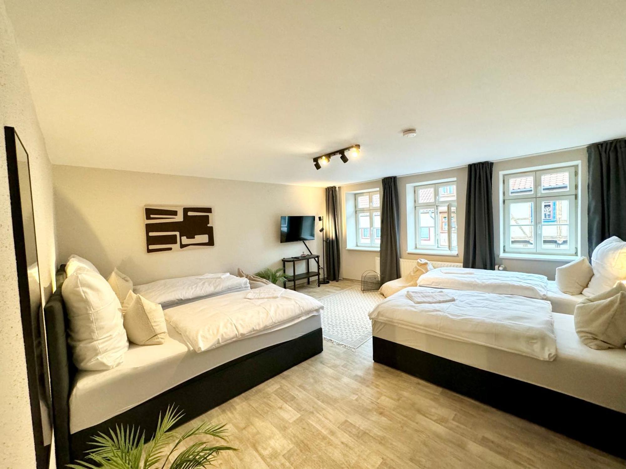 Gina Stay - Apartmenthaus Im Zentrum Von Quedlinburg Buitenkant foto