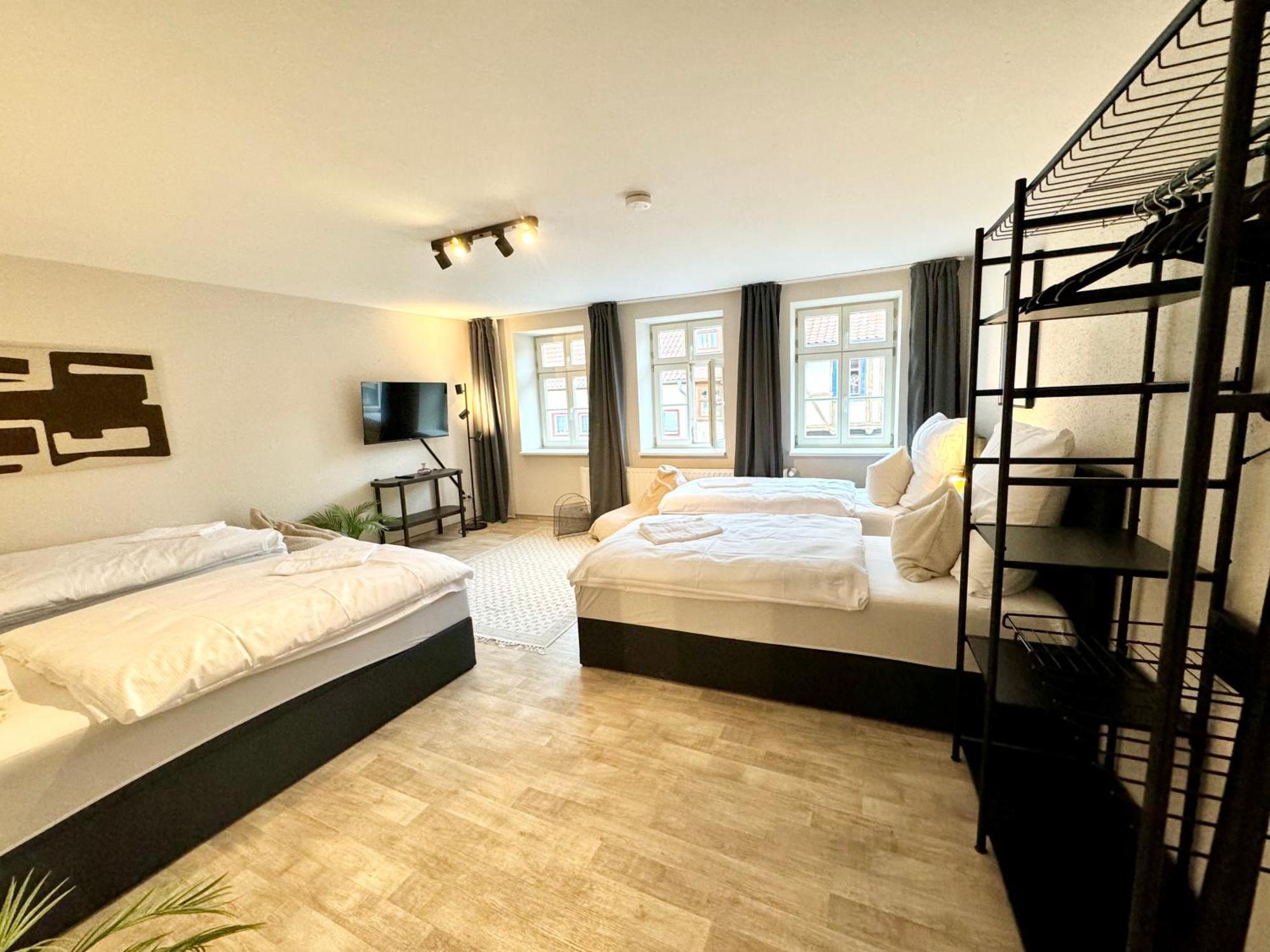 Gina Stay - Apartmenthaus Im Zentrum Von Quedlinburg Buitenkant foto