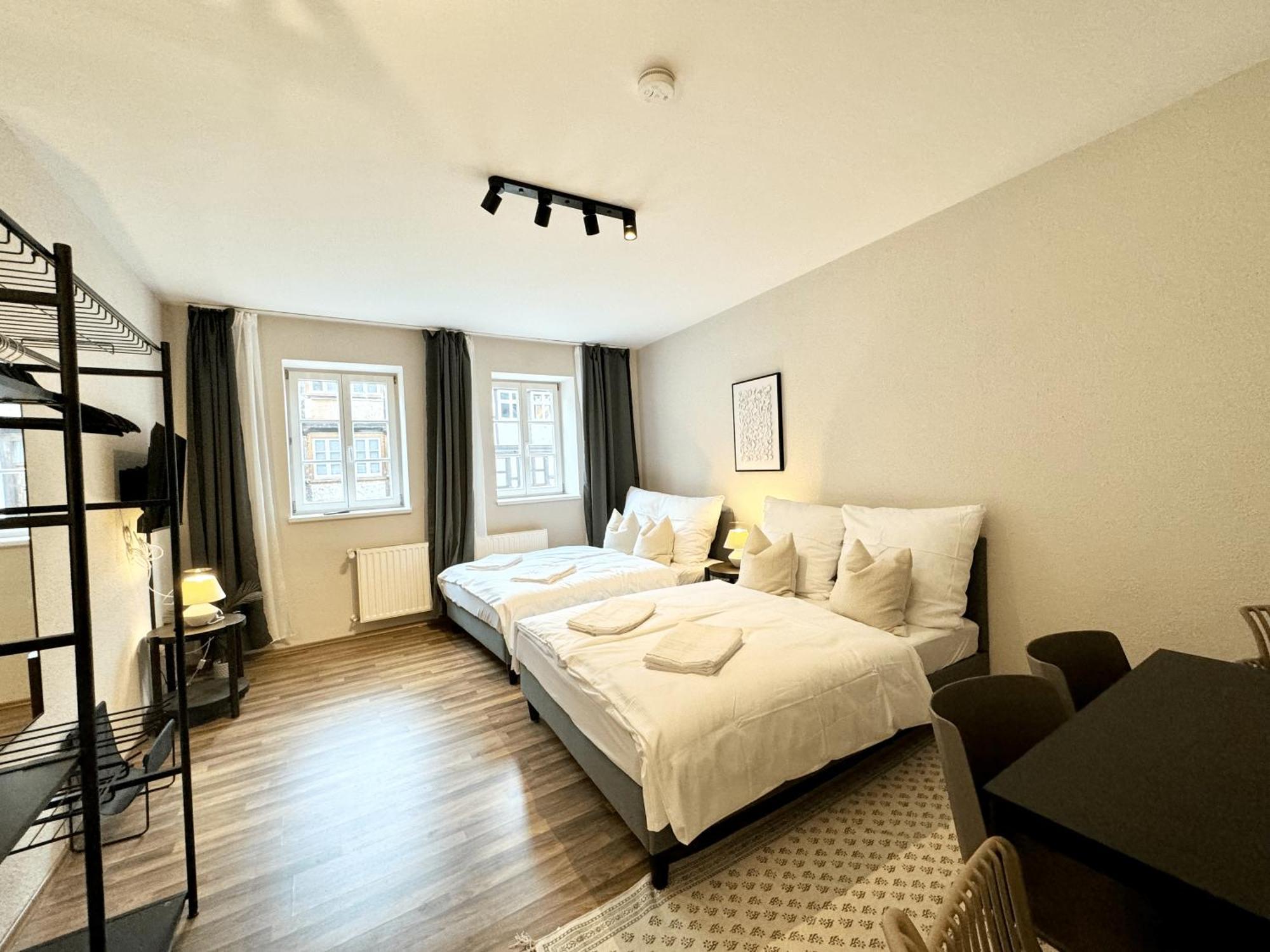 Gina Stay - Apartmenthaus Im Zentrum Von Quedlinburg Buitenkant foto